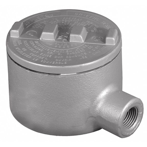 Appleton Electric Conduit Outlet Body, E, 1 In. GRE100-A