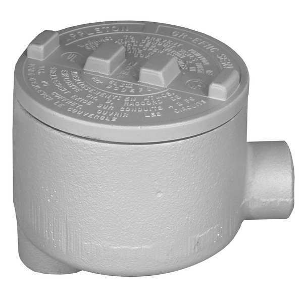 Appleton Electric Conduit Outlet Body, LB, 1/2 In. GRLB50-A