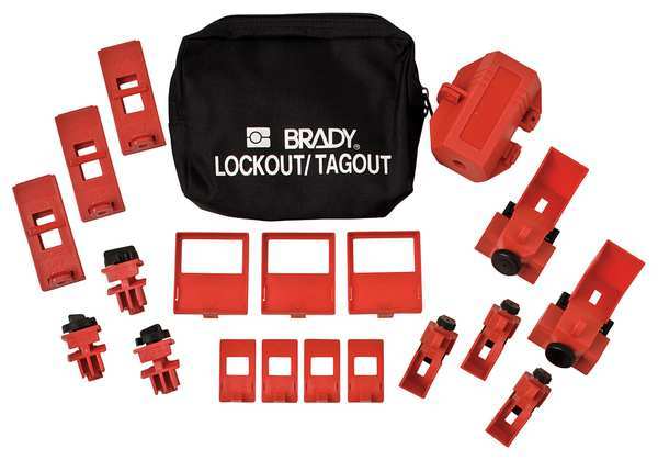 Brady Circuit Breaker Enclosure Lockout 2P 65405