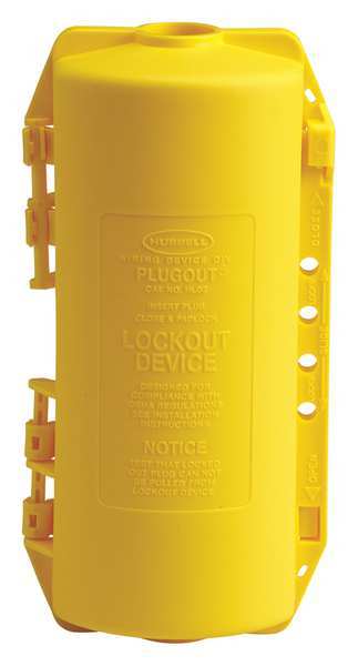 Brady Plug Lockout, Yellow 65968