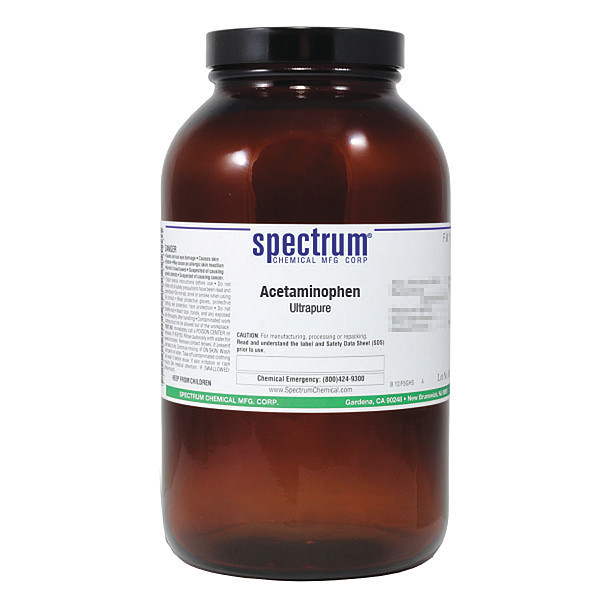 Spectrum Acetaminophen, Ultrapure, 500g A1922-500GM