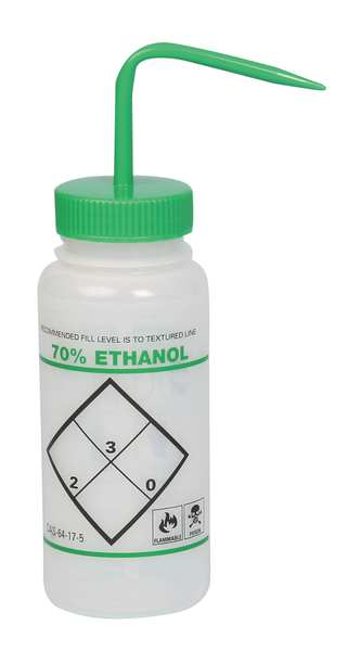 Sp Scienceware Wash Bottle, Std Spout, 500ml, Ethanol, PK6 F11646-0640