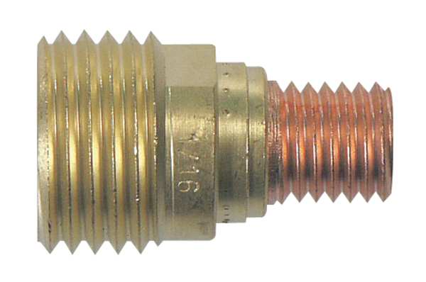 Miller Electric Gas Lens, Copper / Brass, 1/16 In, PK2 45V43