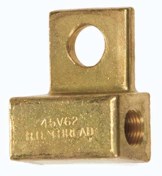 Miller Electric Power Cable Adapter, Brass 45V62