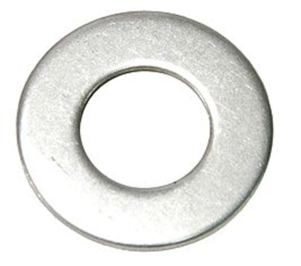 Zoro Select Flat Washer, For Screw Size 1 1/4" , 321 Stainless Steel Plain Finish, 5 PK Z0625-316