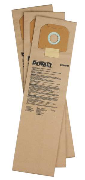 Dewalt Paper Filter Bag for D27904 D279042