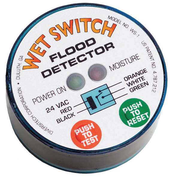 Diversitech Condensation Flood Detector Switch, SPDT WS-1