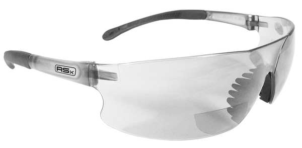 Radians Reading Glasses, +2.0, Clear, Polycarbonate RSB-120