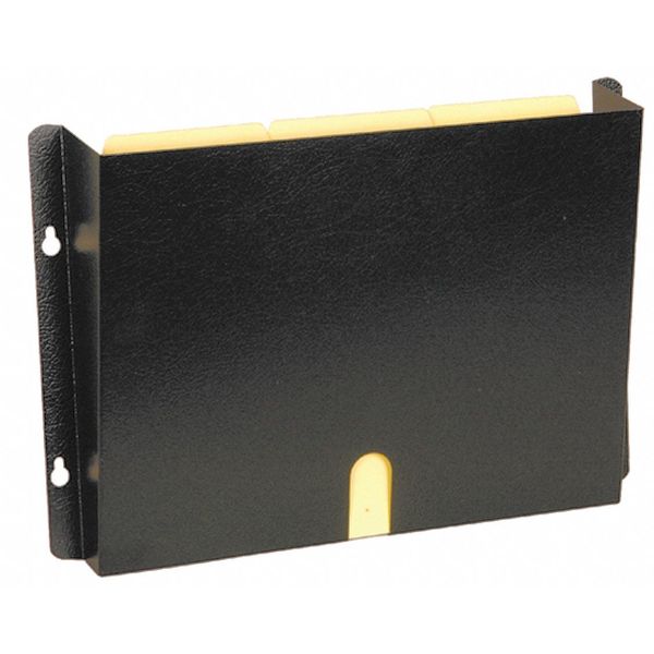 Buddy Products HIPPA Wall Pocket, Steel, Black 5204-4