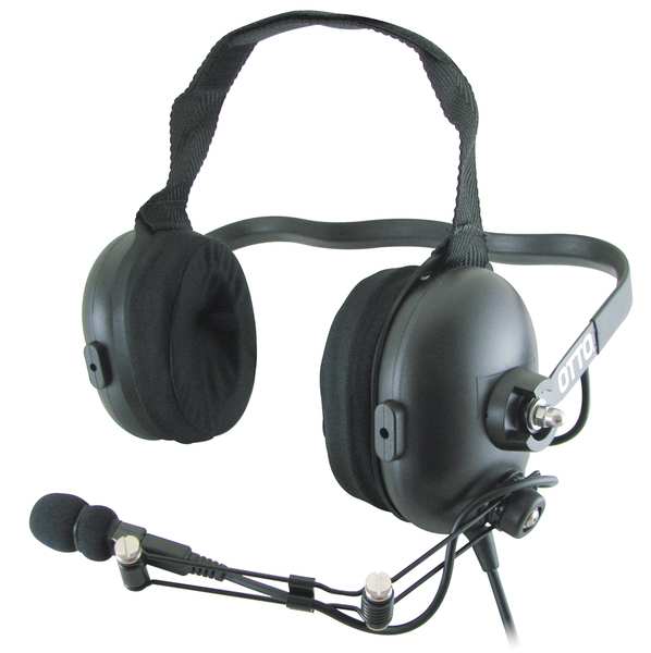 Otto Headset, Behind the Head, On Ear, Black V4-NR2KA1