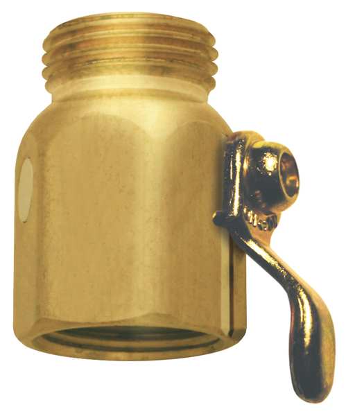 Sani-Lav Flow Control Valve, 3/4 In, Brass N16