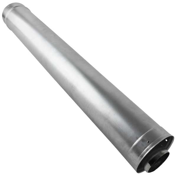 Metal Fab Waterheater Vent Pipe, 36In L, 3In Dia. RTG20251GD