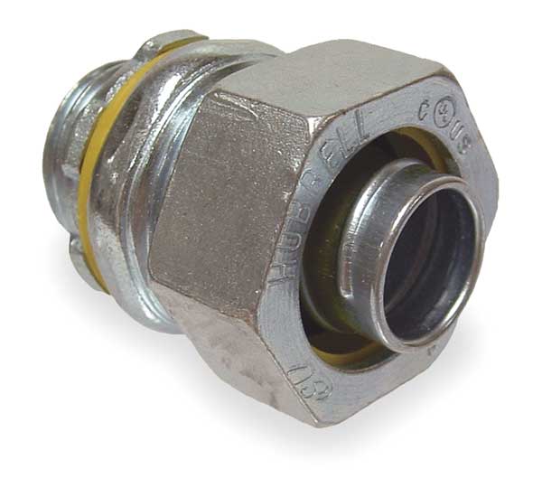 Raco Noninsulated Connector, 3 In., Straight 3412