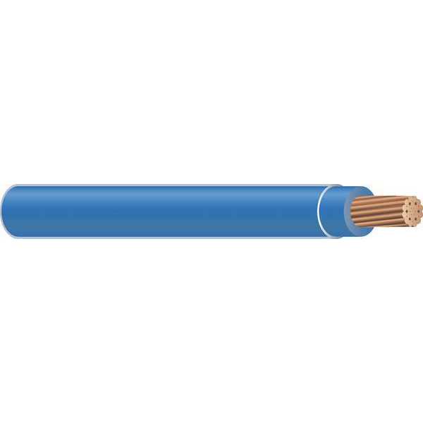 Southwire Fixture Wire, TFFN, 18 AWG, 500 ft, Blue, Nylon Jacket, PVC Insulation 27024901