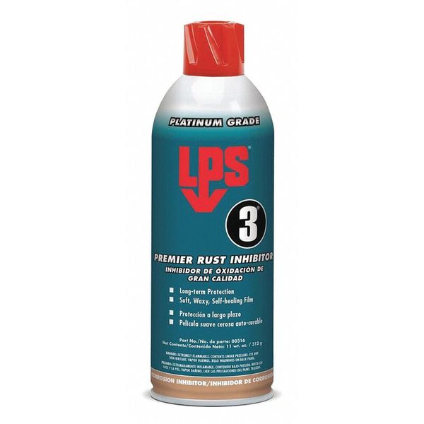 Lps Premier Rust Inhibitor, Platinum Grade, H2, Aerosol Can, 16 oz, Brown 00316