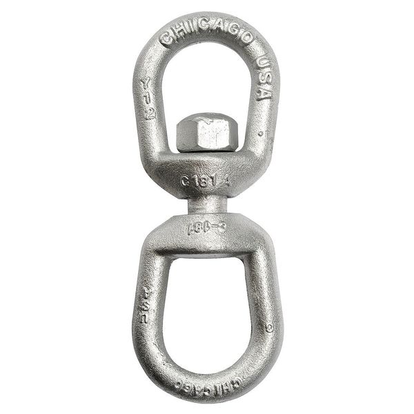 Chicago Hardware Swivel, Eye & Eye, Galvanized3/4 In 21530 5