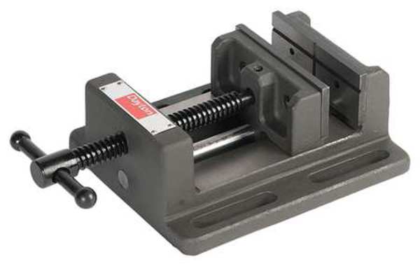 Dayton 4" Machine Vise with Fixed Base 6Z846