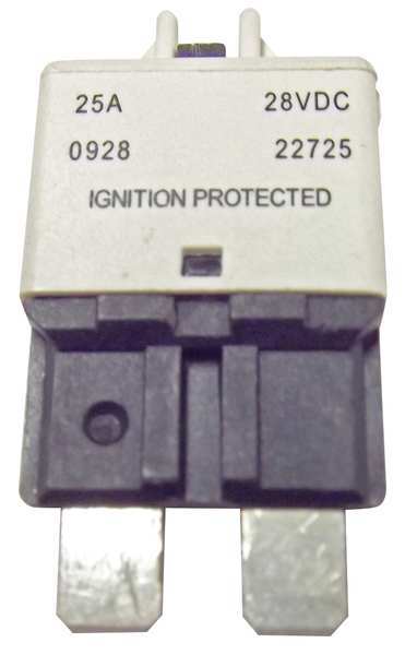 Eaton Bussmann Automotive Circuit Breaker, CB227 Series, 25 A CB227-25