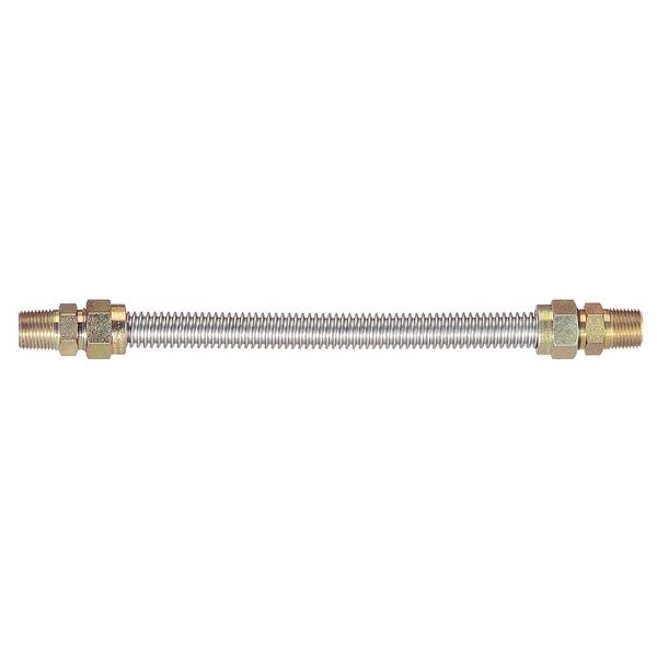 Dormont Gas Connetor, 304 SS, 1/2 x 72 In 30-3132-72