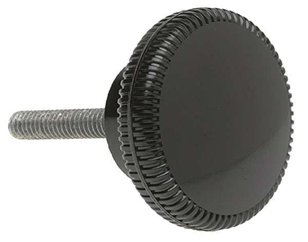 Davies Knurled Clamp Knob, Thread Size 1/4-20, 1"L 3065AT