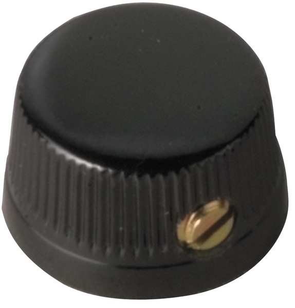 Davies Control Knob, 1/4" Thread Size, 0.42"L, GP Phenolic 1450