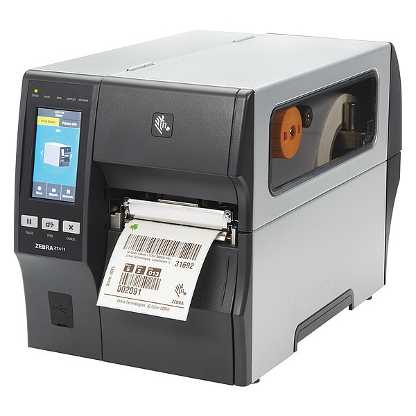 Zebra Technologies Industrial Printer, 203 dpi, ZT400 Series ZT41142-T31A000Z
