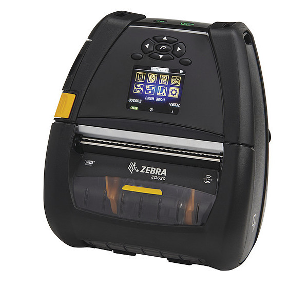 Zebra Technologies Mobile Printer, 203 dpi, ZQ600 Series ZQ63-RUWA000-00