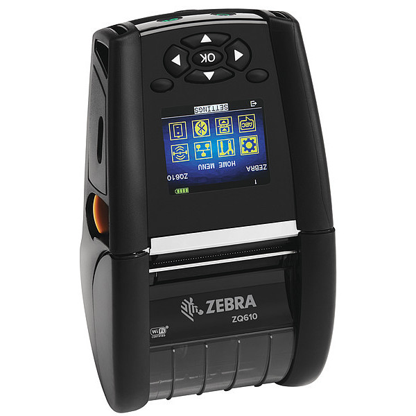 Zebra Technologies Mobile Printer, 203 dpi, ZQ600 Series ZQ61-AUWA000-00