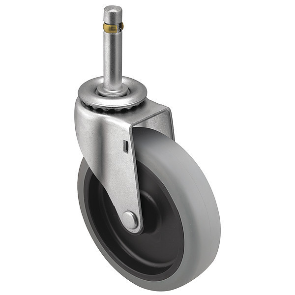 Shepherd Caster 4" X 15/16" Non-Marking Polyurethane Swivel Caster, No Brake, Loads Up To 150 lb PRE40273ZN-TPU