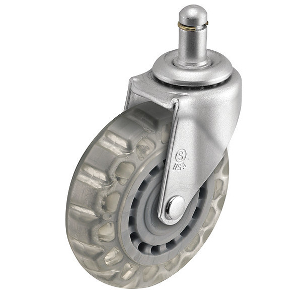 Shepherd Caster 2" X 13/16" Non-Marking Pvc Swivel Caster, No Brake, Loads Up To 90 lb PRE20223ZN-VPR01(CG)