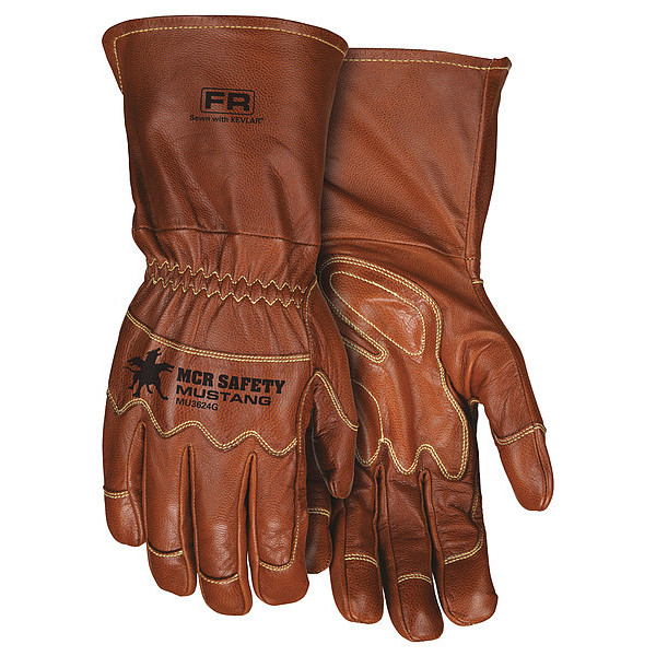 Mcr Safety Gloves, L, PR MU3624GL