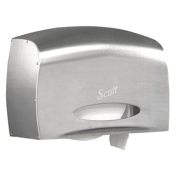 Kimberly-Clark Professional Toilet Paper Dispenser, (1) Roll, Silver 09601