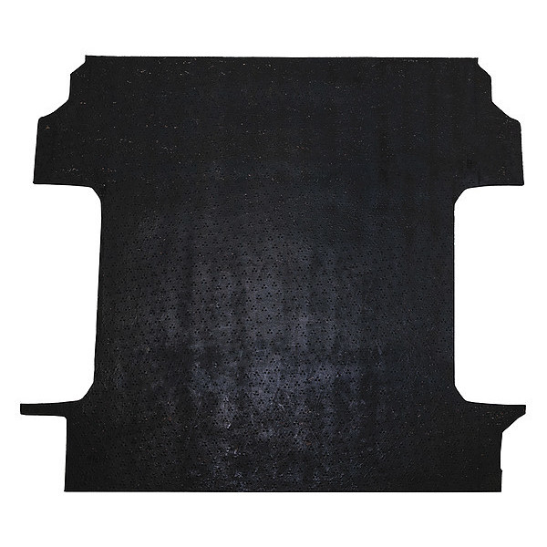 Boomerang Rubber Truck Bed Mat, Black, Unfinished, Rubber TM665BAGGED