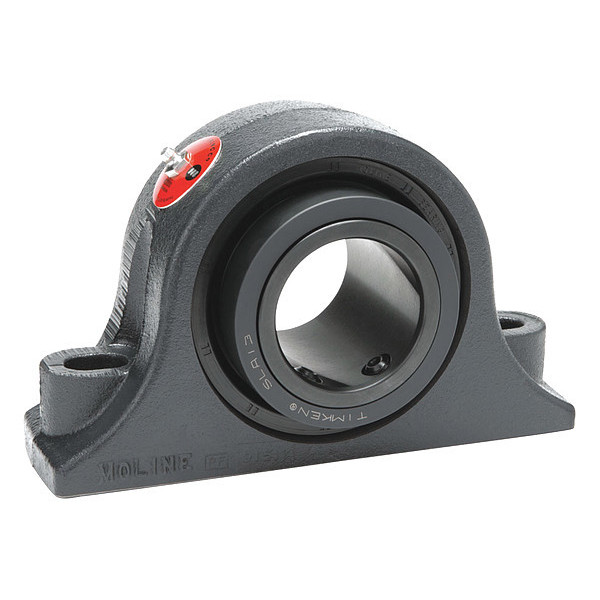 Moline Bearing Pillow Block Brg, 1 3/16in Bore, Cast Iron 19121103
