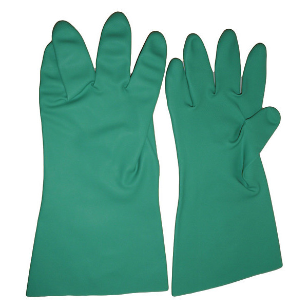 Condor Gloves, Chemical Resistant, Ntrl, Size 9, PR 60KV30