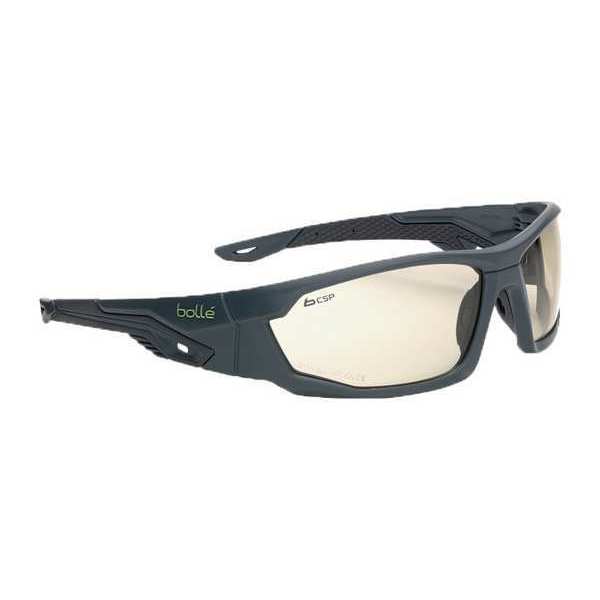 Bolle Safety Safety Glasses, Amber Anti-Fog ; Anti-Static ; Anti-Scratch MERCSP