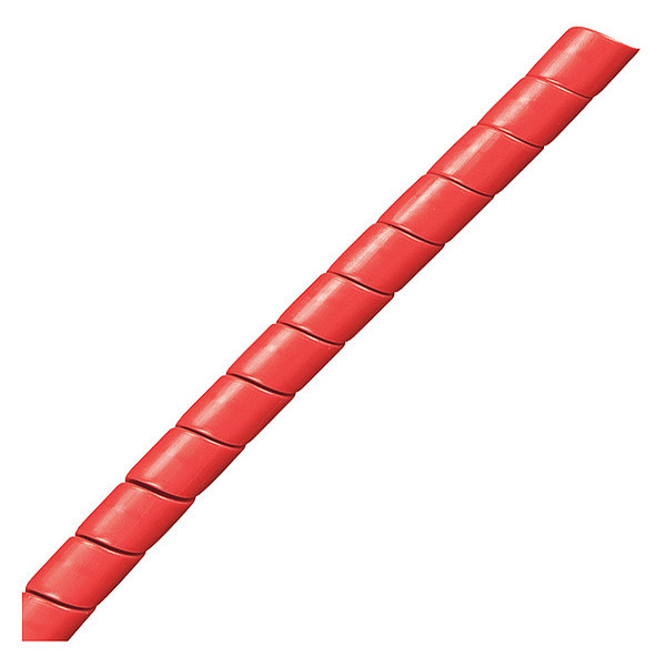 Caplugs Spiral Wrap, Red, 66 ft R63SSG66-RED R63SSG66REDQ1