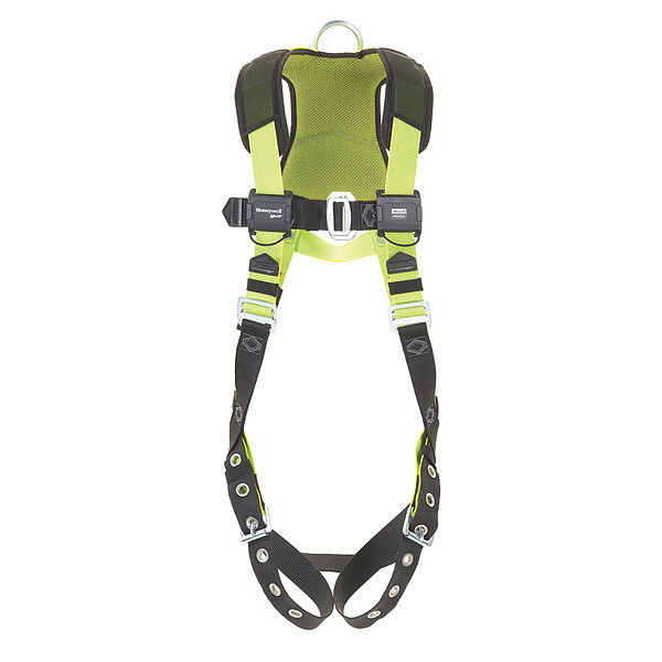 Honeywell Miller Fall Protection Harness, Universal (L/XL), Polyester H5IC311122