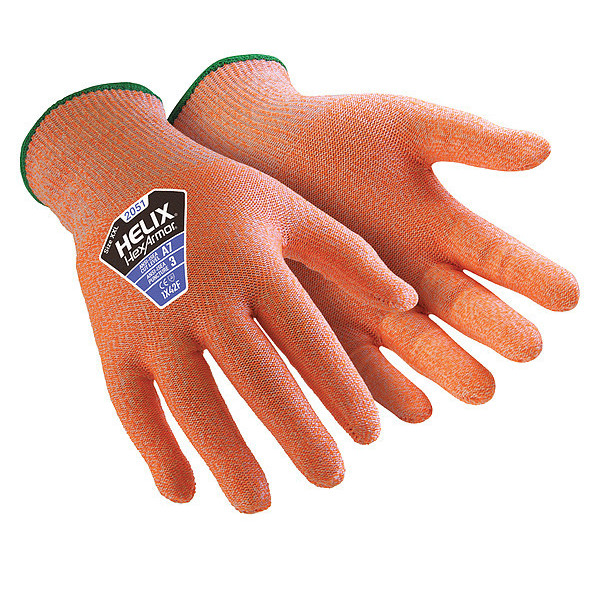 Hexarmor Safety Gloves, L, PR 2051-L (9)