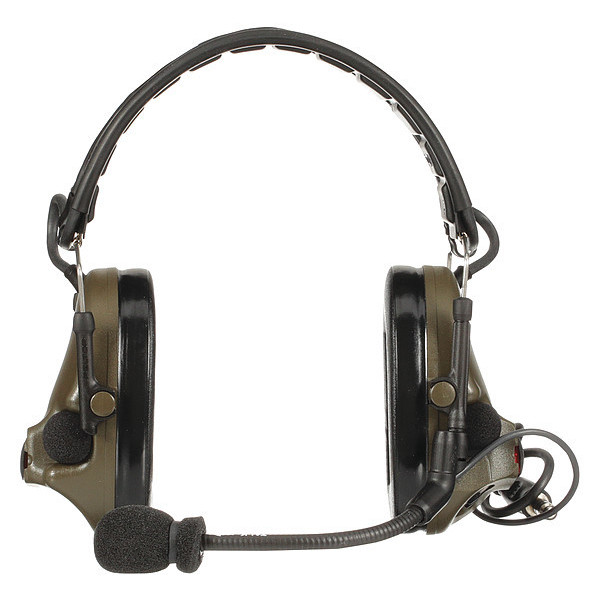 3M Tactical Headset, Foldable, Green MT20H682FB-47 GN