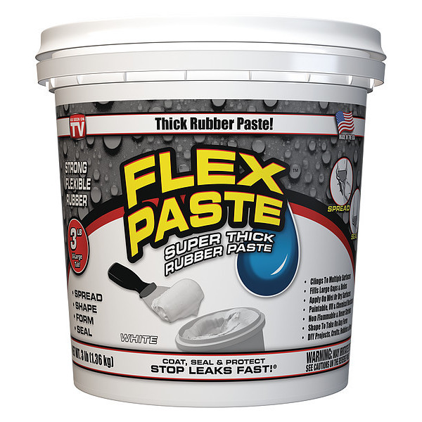 Flex Seal Flex Paste 3 lb. Tub White PFSWHTR32