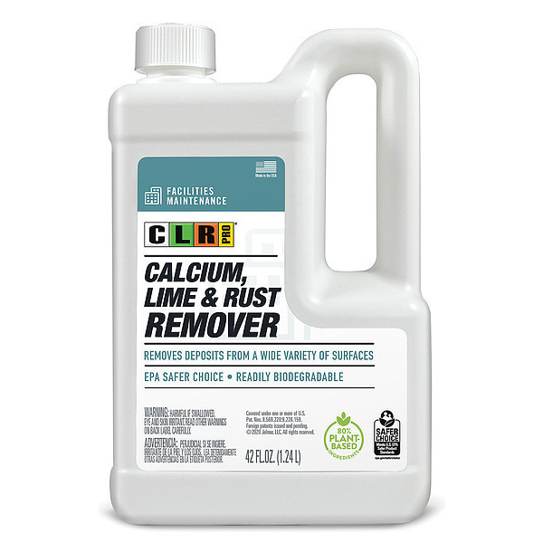 Clr Pro Calcium Lime and Rust Remover, 42 oz, Jug G-FM-CLR42-4PRO