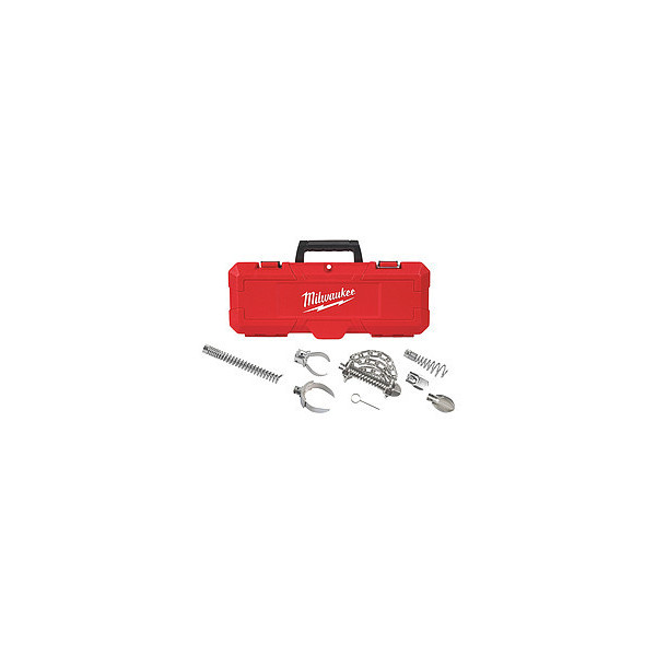 Milwaukee Tool 7 pc. Head Attachment Kit For 7/8 in. Sectional Cable 48-53-3839