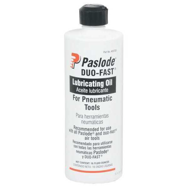 Paslode Air Tool Oil, Bottle, 16 oz Container Size 403720