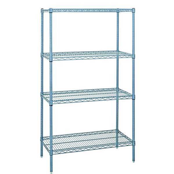 Quantum Storage Systems Wire Shelving, 24 in Overall Depth WR63-2424GY