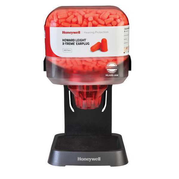 Honeywell Howard Leight Earplug Disp Refill, Orange, PairsPerPk400 HL400-XTR-REFILL