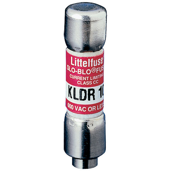 Littelfuse UL Class Fuse, CC Class, KLDR Series, Time-Delay, 30A, 600V AC, Non-Indicating KLDR030
