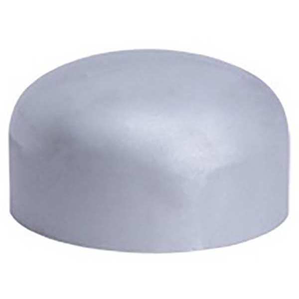 Zoro Select Weld Fitting Cap, 316 SS, 5 in Pipe Size 4381018890