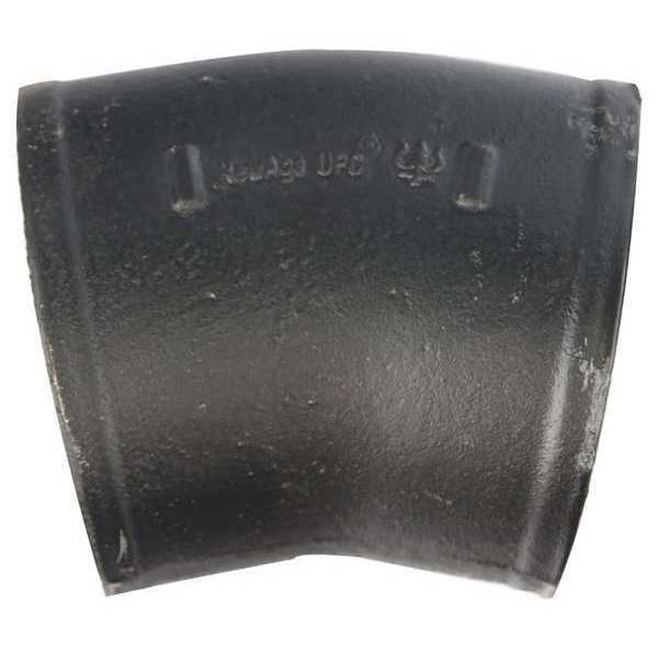 Zoro Select 22.5 Bend, Cast Iron, 1 1/2 in, Socket 220676