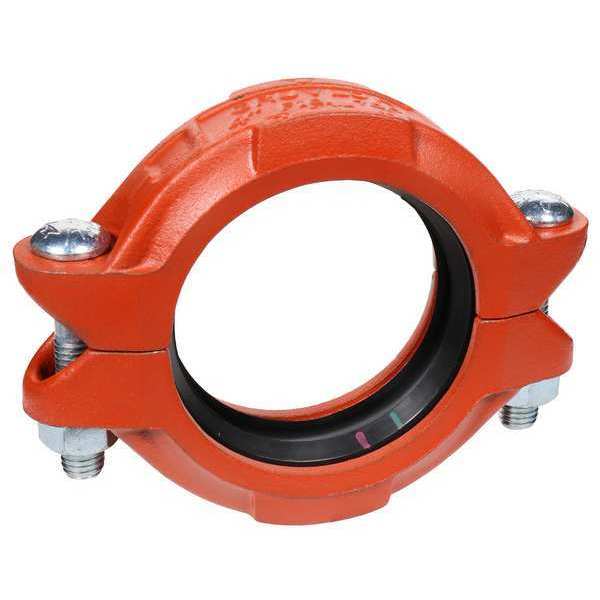 Gruvlok Flexible Coupling, Ductile Iron, 1 1/2 in 0390095867